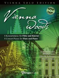 Vienna Woods - 8 Concert Pieces for Flute and Piano - pro příčnou flétnu
